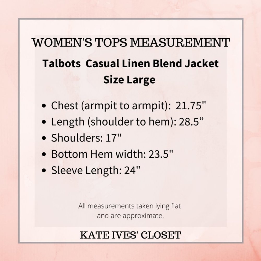 Talbots Classic Casual Jacket Strawberry Pink - Picture 5 of 17